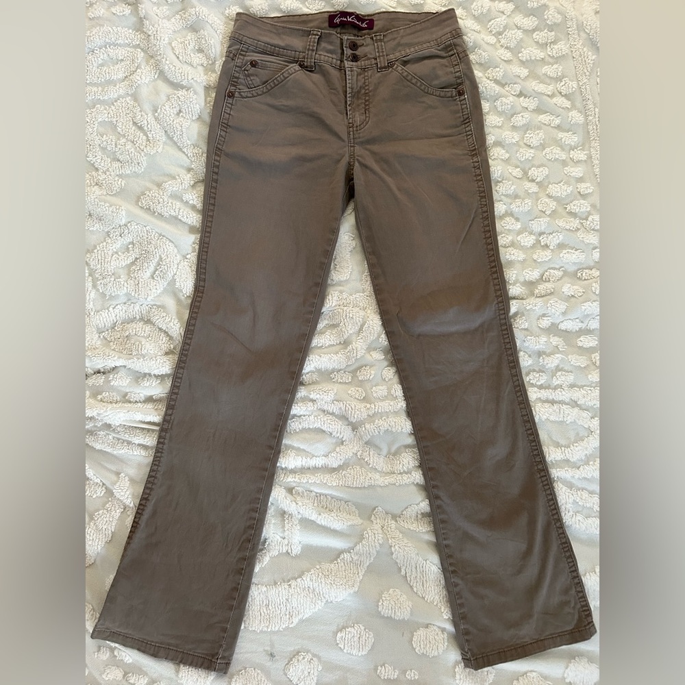 Gloria Vanderbilt Green Chino Pants Women’s